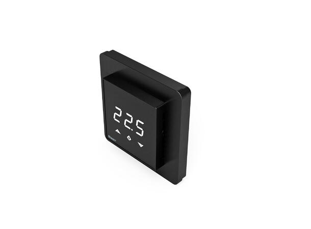 Plastkit for Heatit-termostater Sort RAL 9011