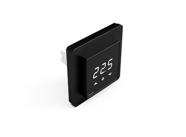 Plastkit for Heatit-termostater Sort RAL 9011