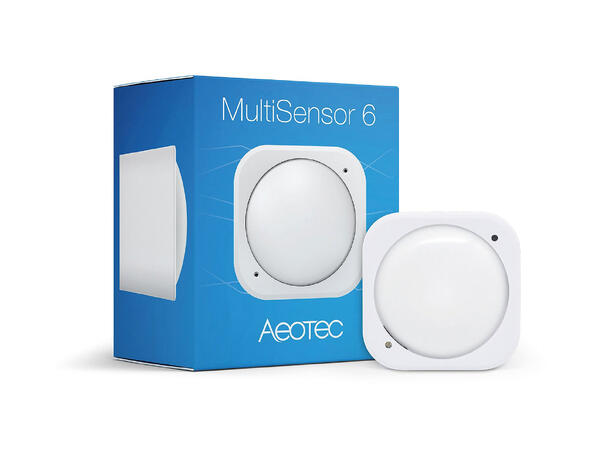Aeotec MultiSensor 6  Hvit Bevegelsessensor