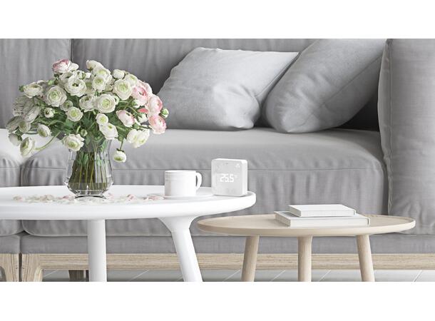 Heatit Z-Temp2 White Z-Wave batteridrevet temp sensor