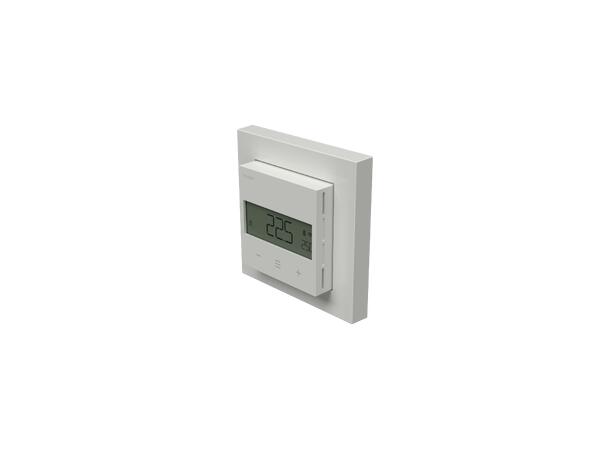 Heatit Z-Temp3  White RAL 9003 Trådløs batteridrevet termostat  Z-Wave