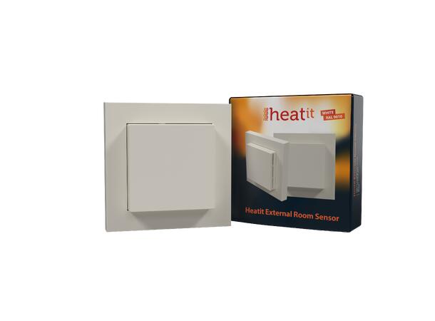 Heatit External Room Sensor White 9010 Ekstern romføler NTC 10kO