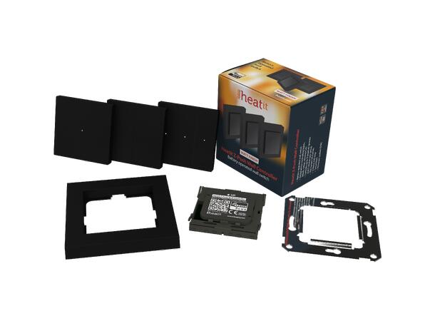 Heatit Z-Push Wall Controller Batteridrevet veggbryter Z-Wave
