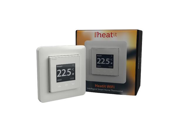 Heatit WiFi White RAL 9003 WiFi termostat  3600W