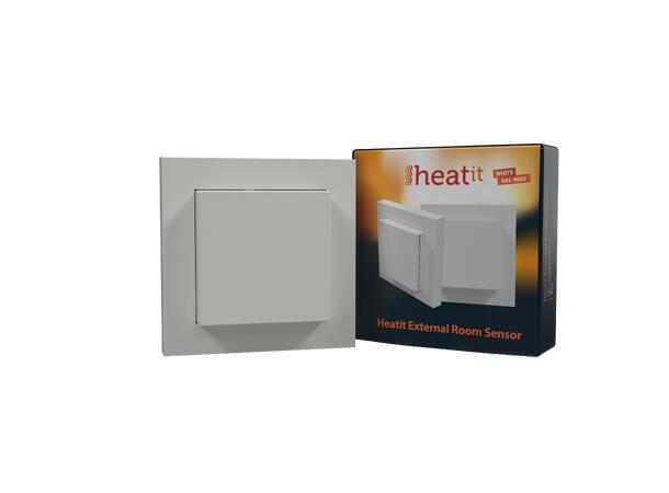 Heatit External Room Sensor WhiteRAL9003 Ekstern romføler NTC 10kO