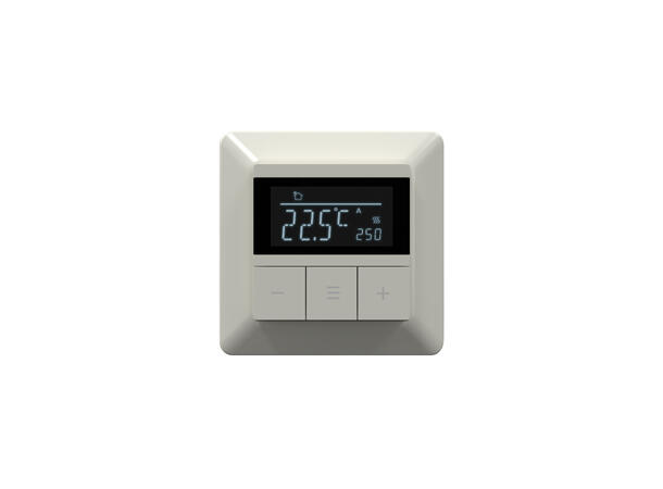 Heatit Pro  White  RAL 9010 Termostat  3600W  16A