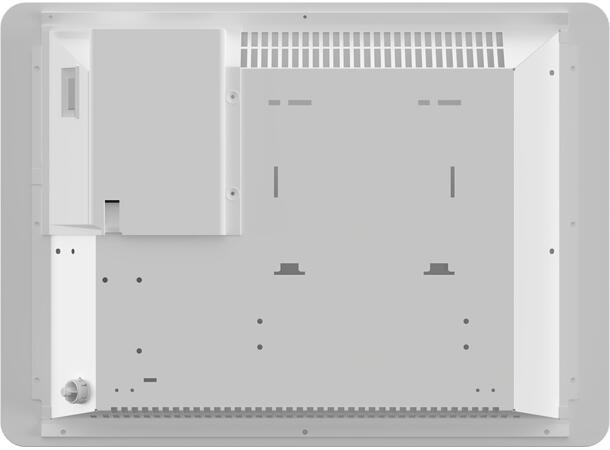 Heatit WiFi 400W  Hvit  Glass Panelovn med Wi-Fi  Glass   460x350mm