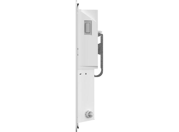 Heatit WiFi Glass 400W Hvit Panelovn med Wi-Fi  Glass
