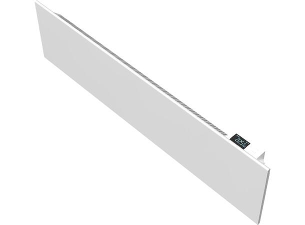 Heatit WiFi List 1000W  Hvit Varmelist med Wi-Fi styring - Stål