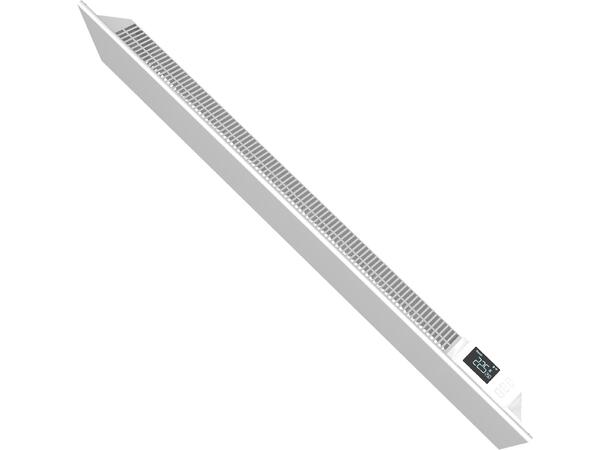 Heatit WiFi List 1000W  Hvit Varmelist med Wi-Fi styring - Stål