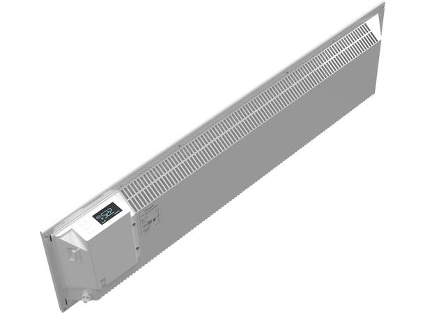 Heatit WiFi List 1000W  Hvit Varmelist med Wi-Fi styring - Stål