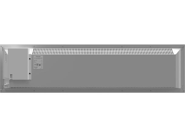 Heatit WiFi List 1000W  Hvit Varmelist med Wi-Fi styring - Stål