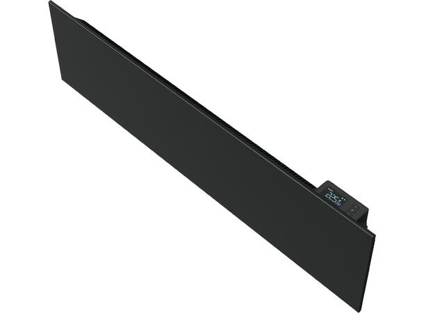 Heatit WiFi List 1000W  Sort Varmelist med Wi-Fi styring - Stål