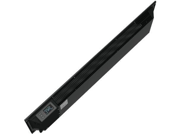 Heatit WiFi List 1000W  Sort Varmelist med Wi-Fi styring - Stål
