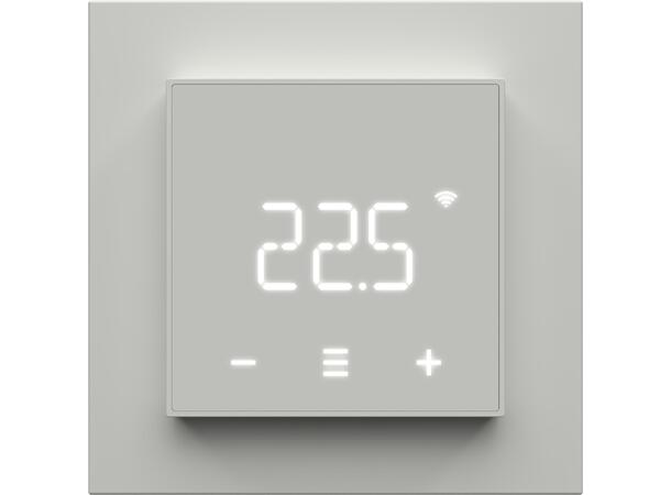 Heatit Z-TRM7  Hvit RAL 9003 Z-Wave termostat  3600W  16A  868,4MHz