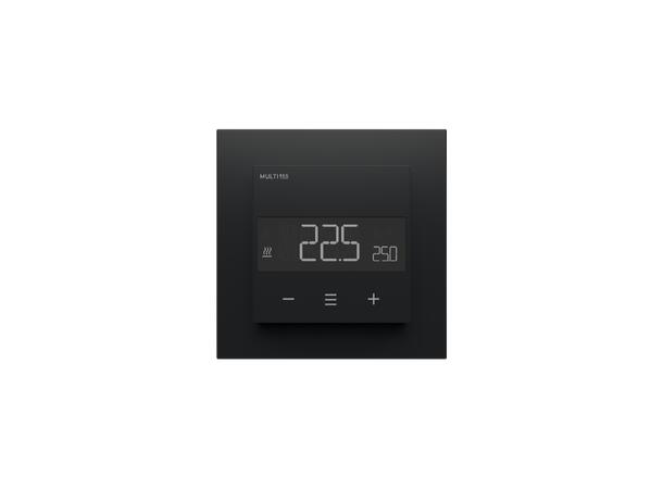 Multireg6 Black matt Termostat  3600W  16A