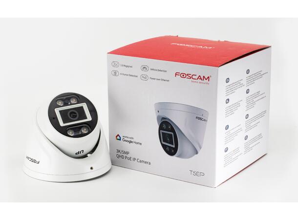 Foscam Dome Camera T5EP IP Kamera utendørs bruk