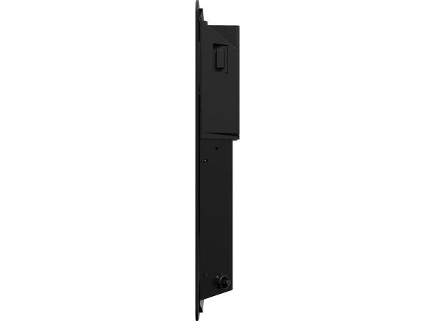 Heatit WiFi 1500W  Sort  Glass Panelovn med Wi-Fi  Glass   1020x425mm