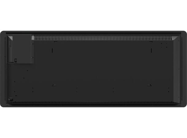 Heatit WiFi Glass 1500W Sort Panelovn med Wi-Fi  Glass   1020x425mm