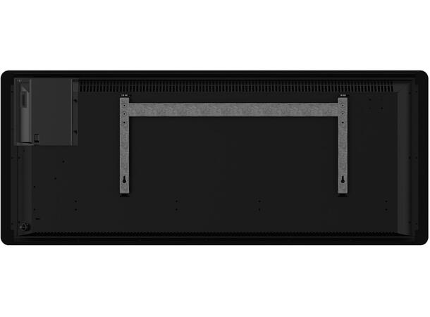 Heatit WiFi Glass 1500W Sort Panelovn med Wi-Fi  Glass