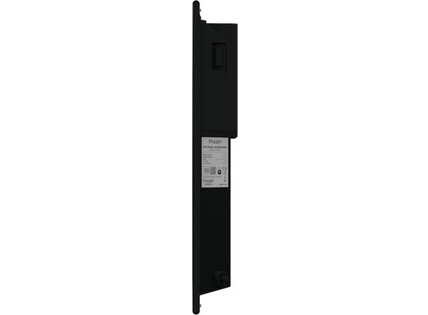 Heatit WiFi Panel 800W  Black Panelovn med Wi-Fi  Stål
