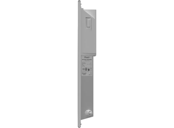 Heatit WiFi Panel 800W  White Panelovn med Wi-Fi  Stål