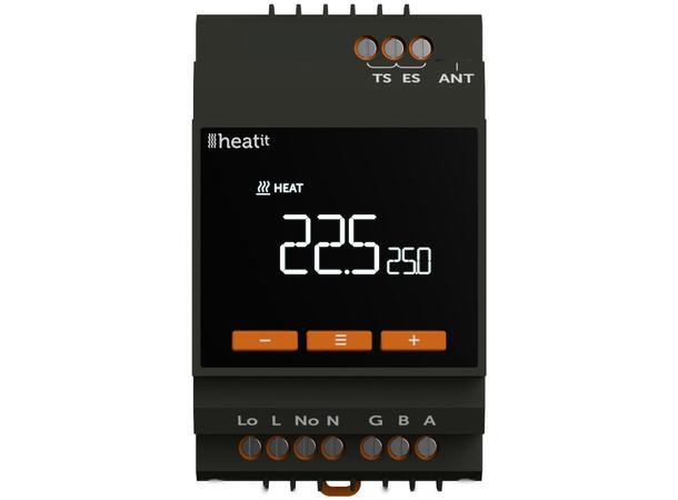 Heatit DIN Smart Thermostat Termostat for DIN-skinne  3600W/16A