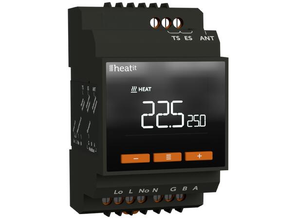 Heatit DIN Smart Thermostat Termostat for DIN-skinne  3600W/16A