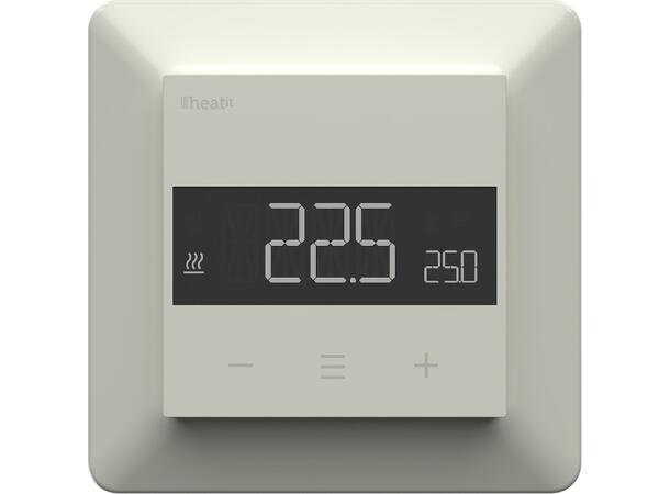 Heatit WiFi6  Hvit RAL 9010 Wi-Fi termostat 3600W  16A