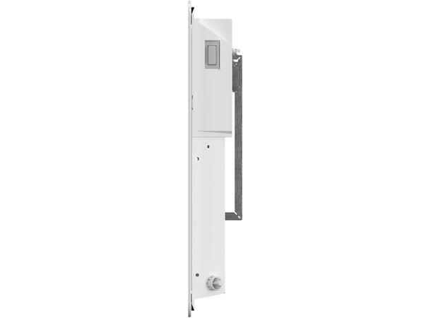 Heatit WiFi Glass 1500W Hvit Panelovn med Wi-Fi  Glass