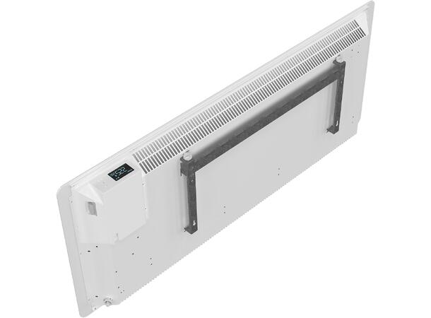 Heatit WiFi Glass 1500W Hvit Panelovn med Wi-Fi  Glass