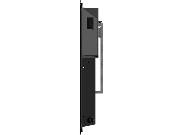 Heatit WiFi Glass 600W Sort Panelovn med Wi-Fi  Glass