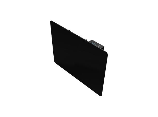 Heatit WiFi Glass 600W Sort Panelovn med Wi-Fi  Glass