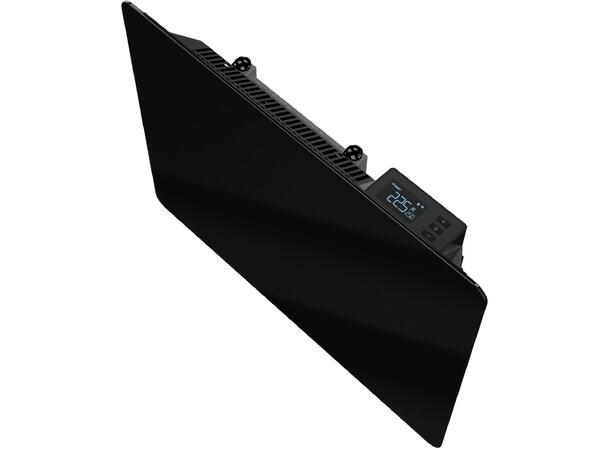 Heatit WiFi Glass 600W Sort Panelovn med Wi-Fi  Glass