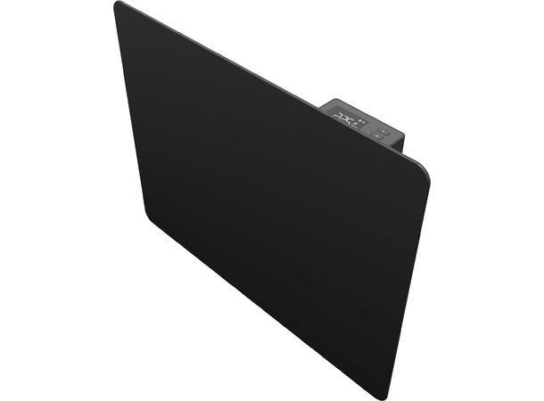 Heatit WiFi Panel  600W  Glass Panelovn WiFi  Sort  Glass   520x425