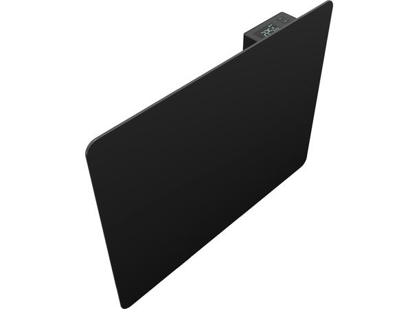 Heatit WiFi Panel  600W  Glass Panelovn WiFi  Sort  Glass   520x425