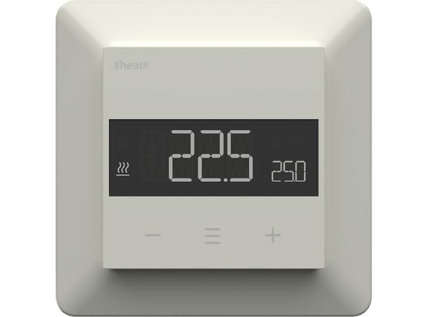 Heatit Z-TRM6 White  RAL9010 Z-Wave termostat  3600W  16A  868,4 MHz