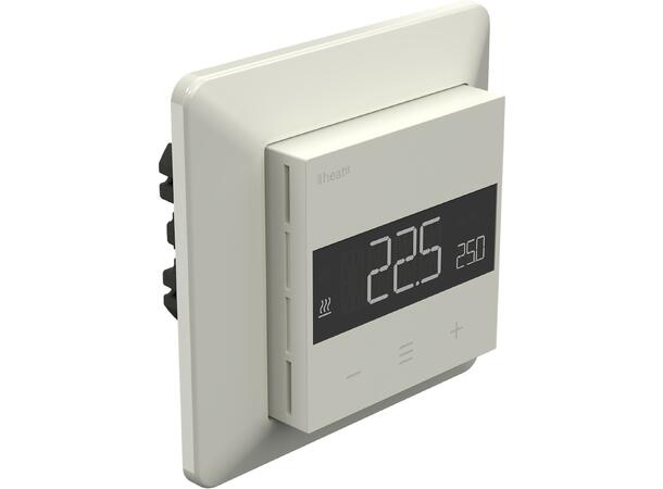Heatit Z-TRM6 White  RAL9010 Z-Wave termostat  3600W  16A  868,4 MHz