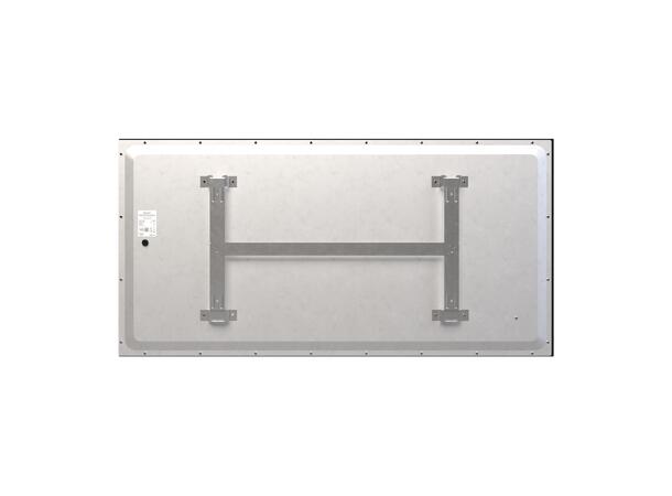 Heatit RCH takvarme 600W Sort IR strålevarme systemhimling strukturert