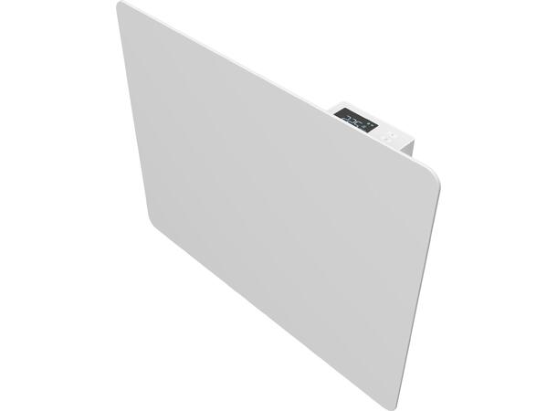 Heatit WiFi Glass 600W Hvit Panelovn med Wi-Fi  Glass   520x425mm