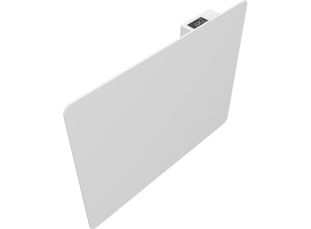 Heatit WiFi Glass 600W Hvit Panelovn med Wi-Fi  Glass   520x425mm