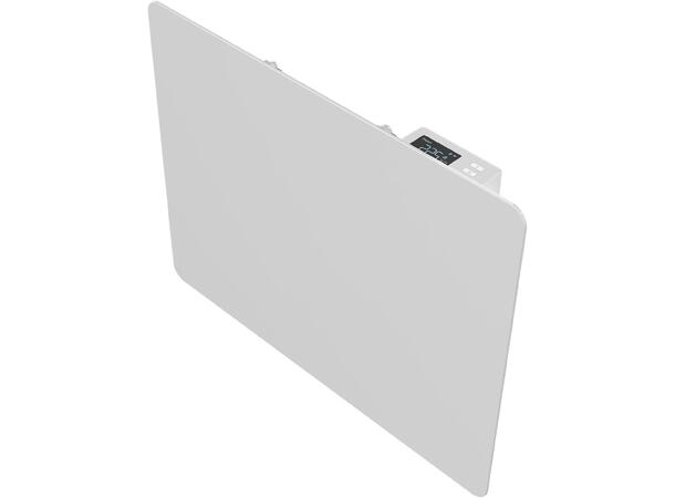 Heatit WiFi Glass 600W Hvit Panelovn med Wi-Fi  Glass