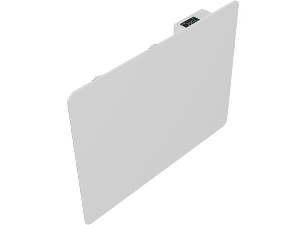 Heatit WiFi Glass 600W Hvit Panelovn med Wi-Fi  Glass
