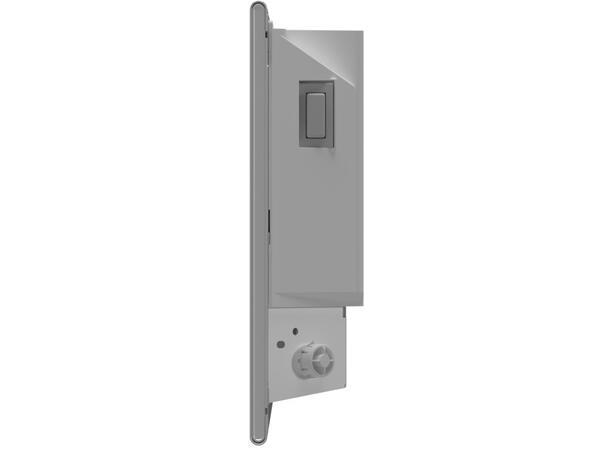 Heatit WiFi List  750W  Hvit Varmelist med Wi-Fi styring - Stål