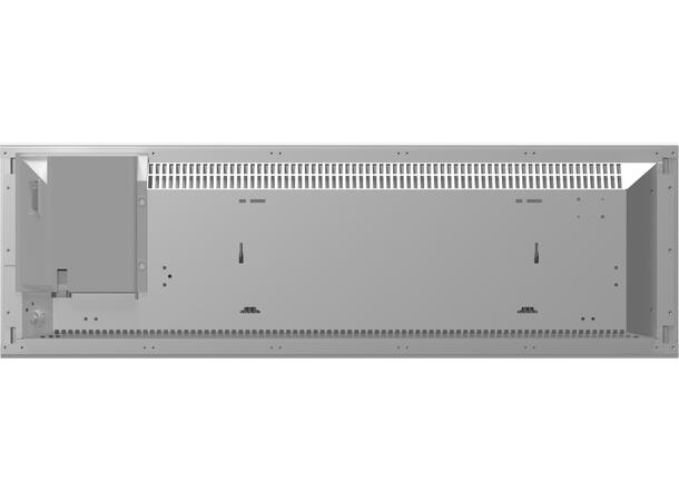Heatit WiFi List  750W  Hvit Varmelist med Wi-Fi styring - Stål