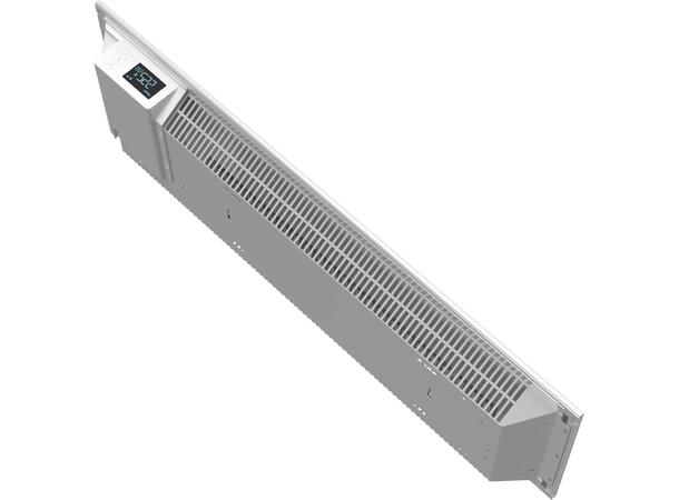 Heatit WiFi List  750W  Hvit Varmelist med Wi-Fi styring - Stål