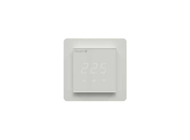 Heatit 7S NFC White RAL 9003 Termostat 3600W 16A