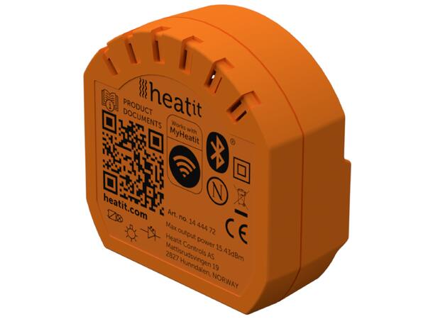 Heatit WM Dimmer 250W Wi-Fi/BLE Dimmer for skjult montering