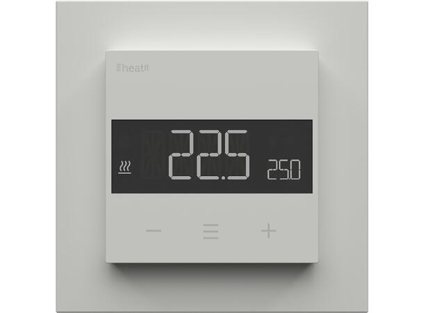 Heatit WiFi6  Hvit RAL 9003 Wi-Fi termostat 3600W  16A