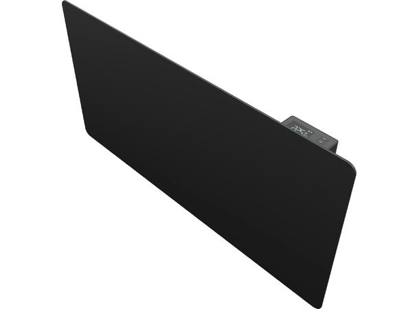 Heatit WiFi 1000W  Sort  Glass Panelovn med Wi-Fi  Glass   820x425mm